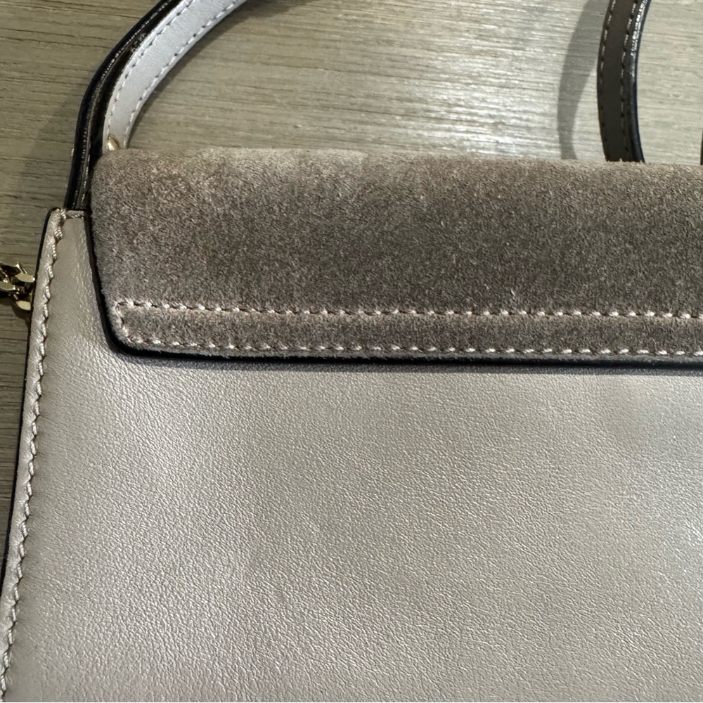 Chloe Mini Faye Crossbosy Bag Gray Side Bag - Picture 14 of 16